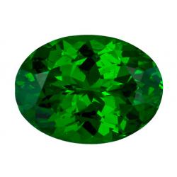 Garnet Oval 0.89 carat Green Photo