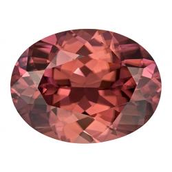 Zircon Oval 12.24 carat Brown Photo