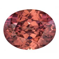 Zircon Oval 11.29 carat Brown Photo