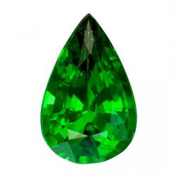 Garnet Pear 0.51 carat Green Photo