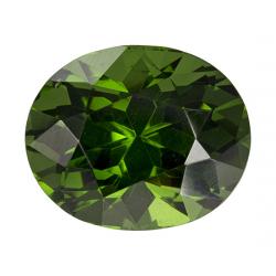 Zircon Oval 3.70 carat Green Photo