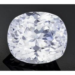 Sapphire Cushion 6.01 carat White Photo