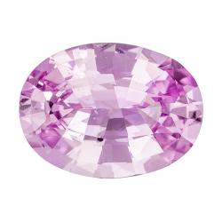 Sapphire Oval 3.99 carat Pink Photo
