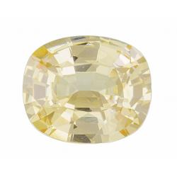 Sapphire Cushion 1.12 carat Yellow Photo