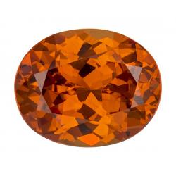 Garnet Oval 3.14 carat Orange Photo