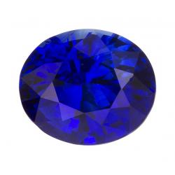 Sapphire Oval 4.09 carat Blue Photo