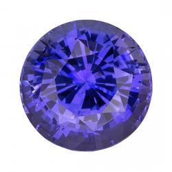 Sapphire Round 5.06 carat Purple Photo