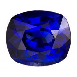 Sapphire Cushion 4.10 carat Blue Photo