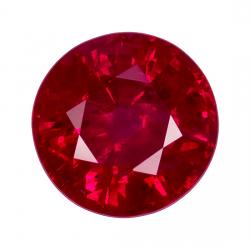 Ruby Round 1.85 carat Red Photo