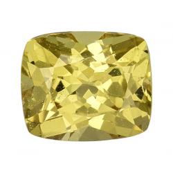 Sapphire Cushion 0.72 carat Yellow Photo