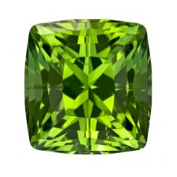 Tourmaline Cushion 6.49 carat Green Photo
