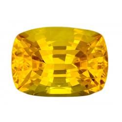 Sapphire Cushion 1.33 carat Yellow Photo
