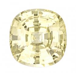 Sapphire Cushion 8.48 carat Yellow Photo