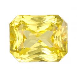 Sapphire Radiant 1.67 carat Yellow Photo