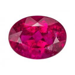 Tourmaline Oval 1.28 carat Red Purple Photo