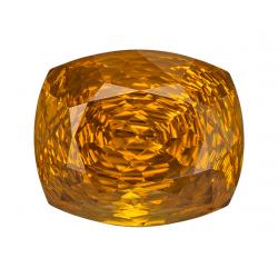 Zircon Cushion 6.35 carat Yellow Photo