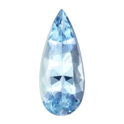 Aquamarine Pear 9.96 carat Blue Photo