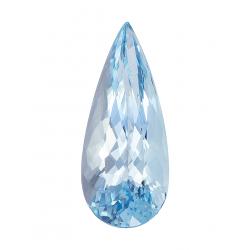 Aquamarine Pear 7.27 carat Blue Photo