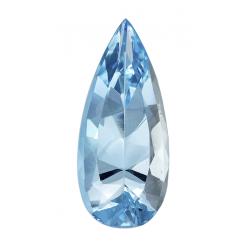 Aquamarine Pear 2.68 carat Blue Photo
