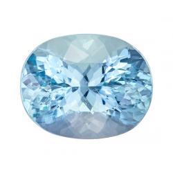 Aquamarine Oval 4.24 carat Blue Photo