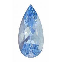 Aquamarine Pear 5.13 carat Blue Photo