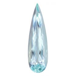 Aquamarine Pear 7.94 carat Blue Photo