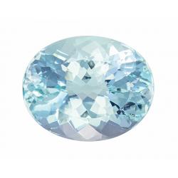 Aquamarine Oval 6.76 carat Blue Photo