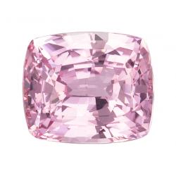Sapphire Cushion 3.00 carat Pink Orange Photo
