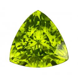 Peridot Trillion 6.51 carat Green Photo