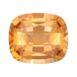 Topaz Cushion 1.78 carat Yellow Orange Photo
