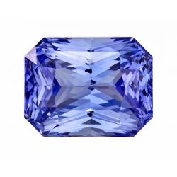 Sapphire Radiant 4.35 carat Blue Photo