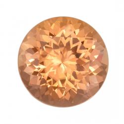 Tourmaline Round 1.35 carat Pink Orange Photo