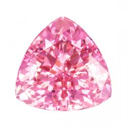 Tourmaline Trillion 3.95 carat Pink Photo