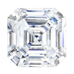 Moissanite Asscher 2.21 carat Colorless Photo