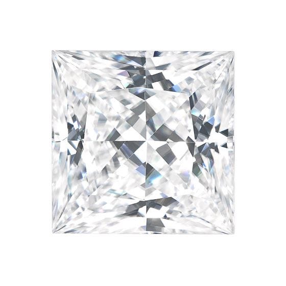 Moissanite Square 1.20 carat Colorless Photo