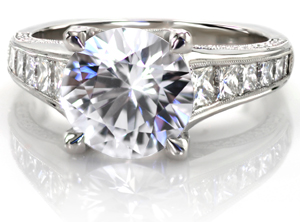 Platinum engagement rings