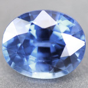 Sapphire Oval  1.05 carat Blue Photo