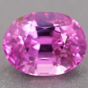 Sapphire Oval 0.88 carat Pink Photo