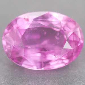 Sapphire Oval 1.10 carat Pink Photo