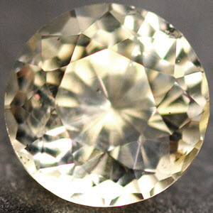 Sapphire Round 0.67 carat Yellow Photo