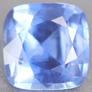 Sapphire Cushion 0.77 carat Blue Photo
