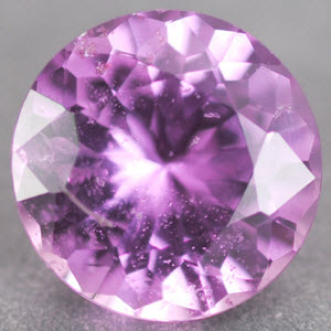 Sapphire Round 0.65 carat Pink Photo