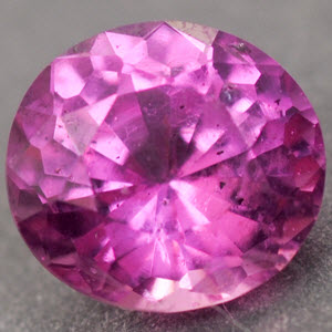 Sapphire Round 0.49 carat Pink Photo