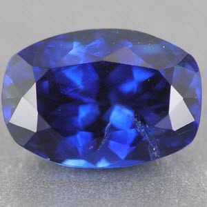Sapphire Cushion 0.99 carat Blue Photo