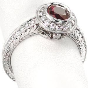 Vintage diamond engagement rings san diego