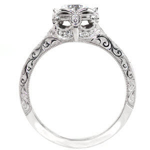 Engagement rings engraved