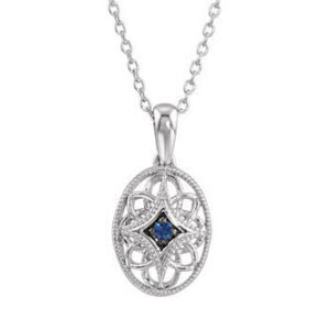Image for Oval Edwardian Sapphire