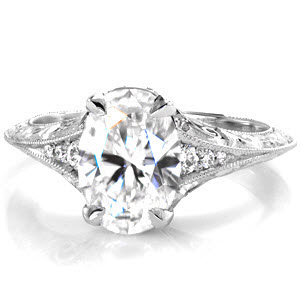 Heirloom diamond wedding rings