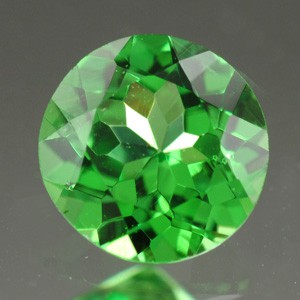 Garnet Round 0.74 carat Green Photo