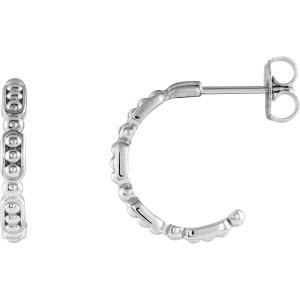 Image for Beaded Hoops